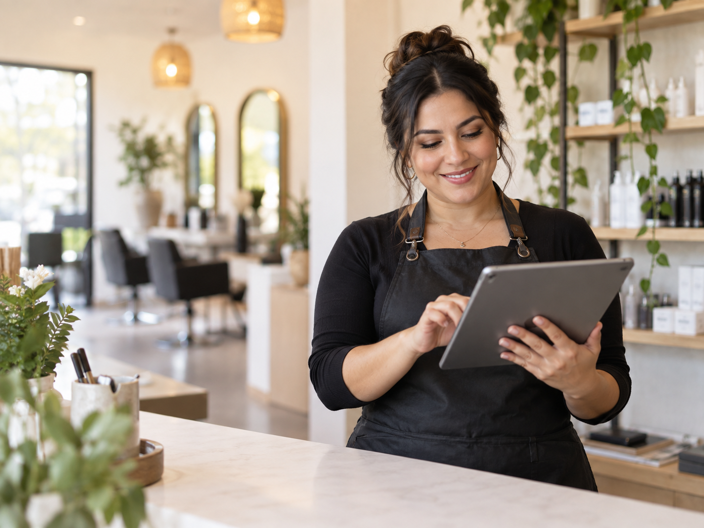 Small businesses professional in their workspace