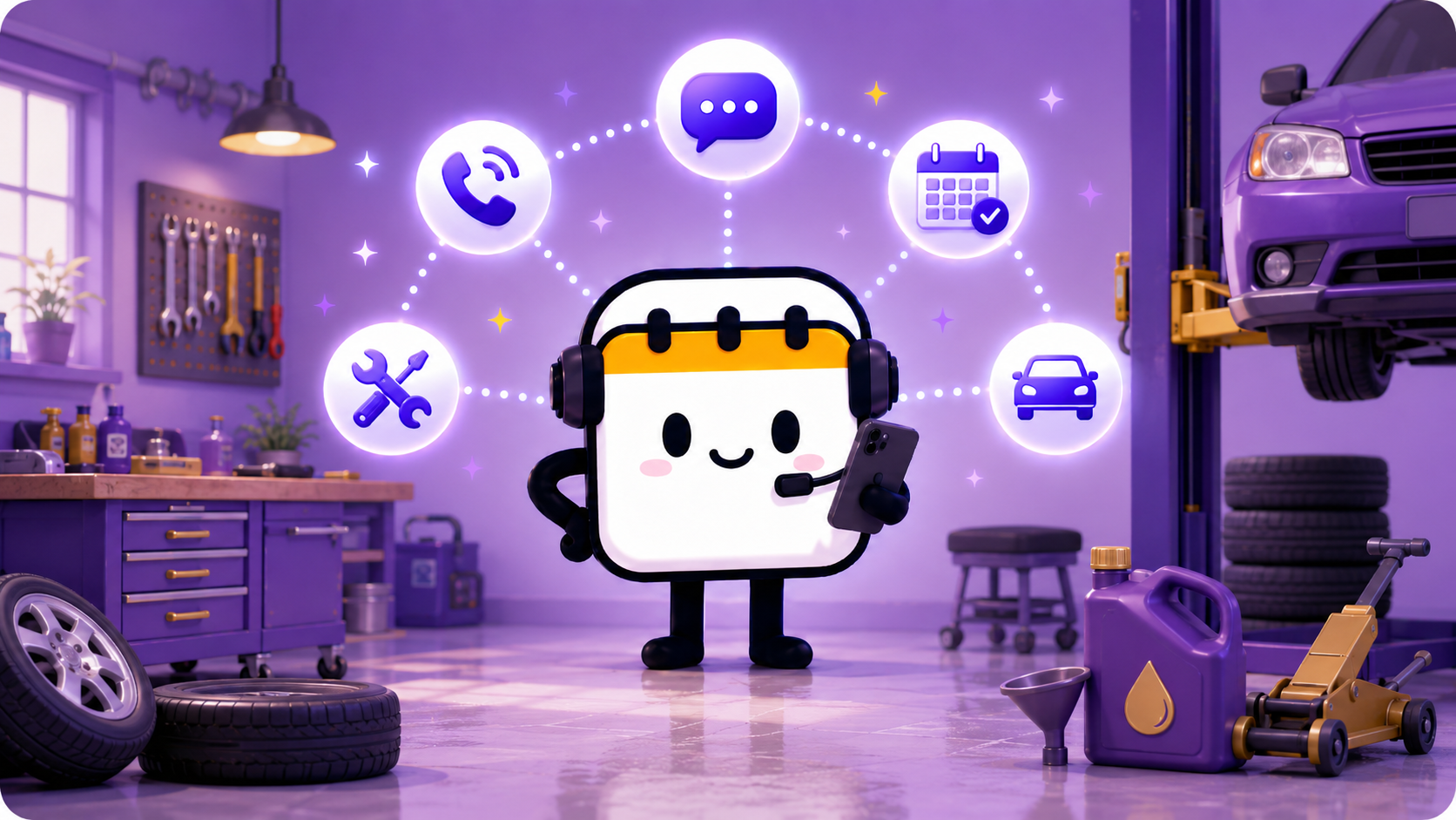 How Scheduley works for auto shops