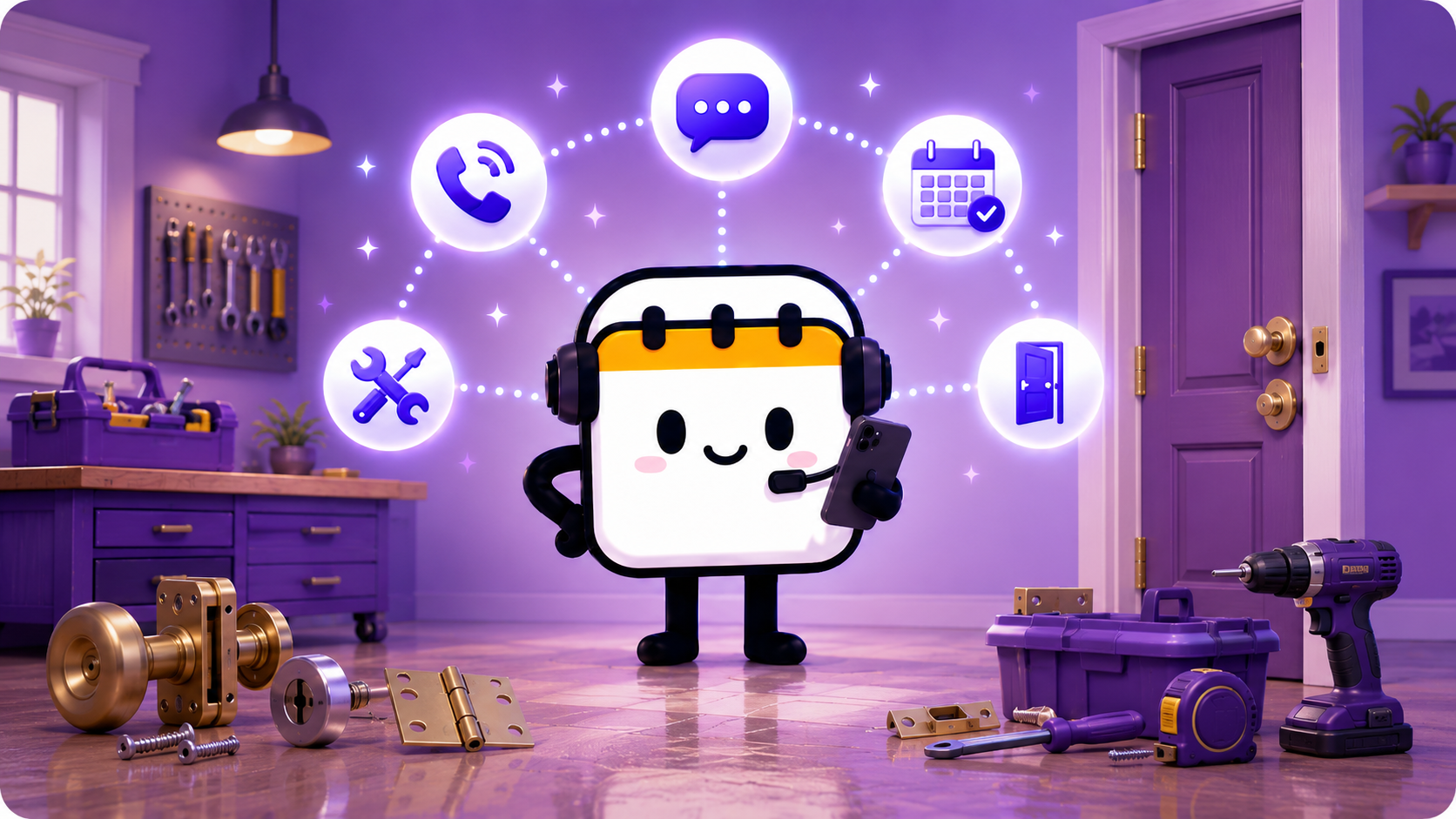 How Scheduley works for door companies