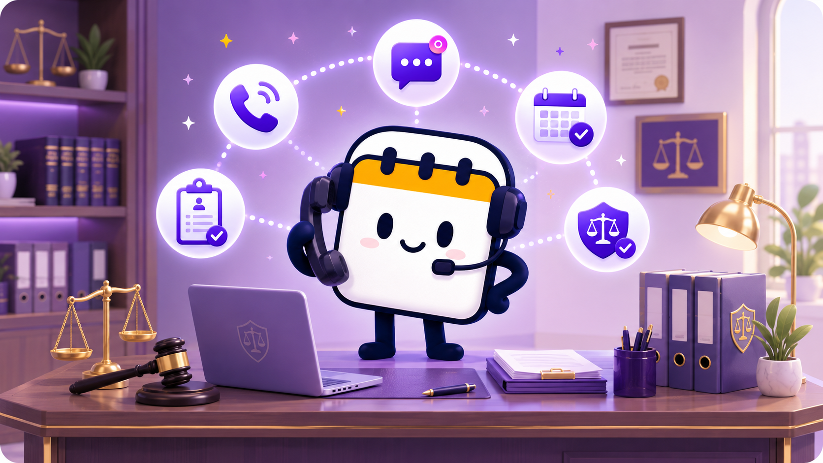 How Scheduley works for law firms