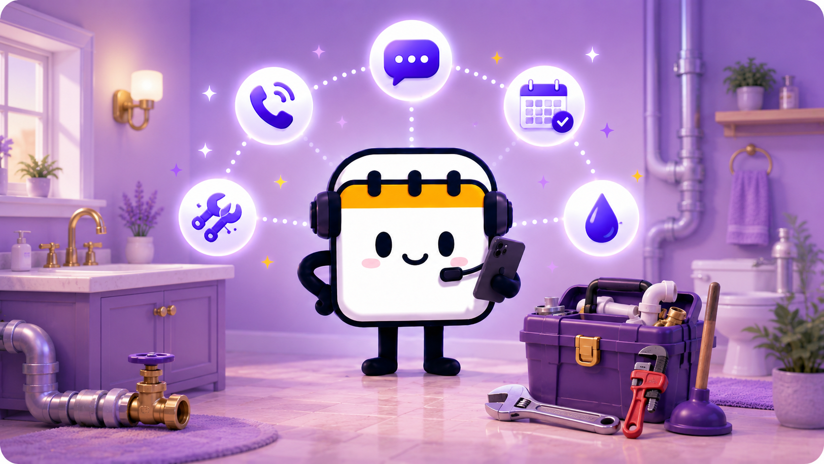 How Scheduley works for plumbers