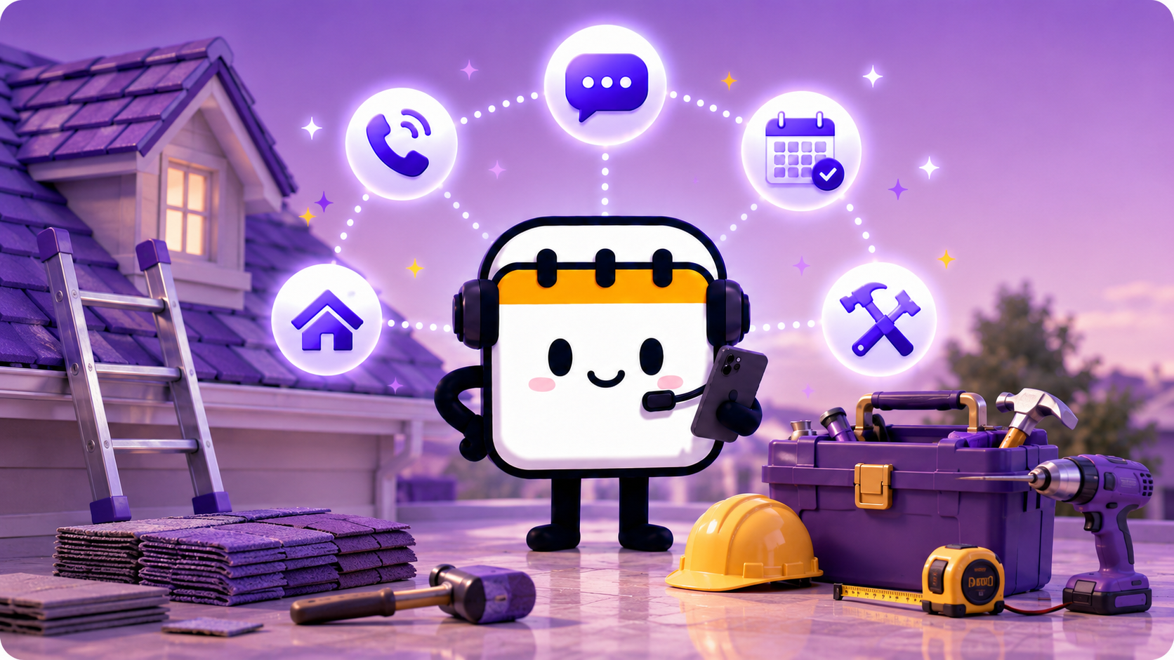 How Scheduley works for roofers
